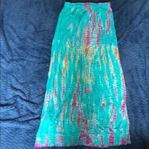 Roxy Tie Dye Maxi Skirt